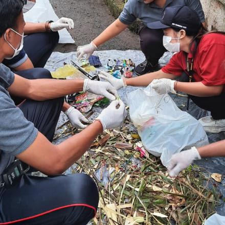 Survey Sampah di Desa Baturiti